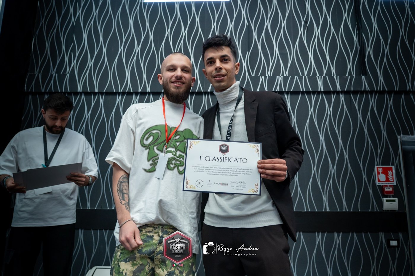 Antonio Converta — 1° classificato Mullet, Calabria Barber Show 2026